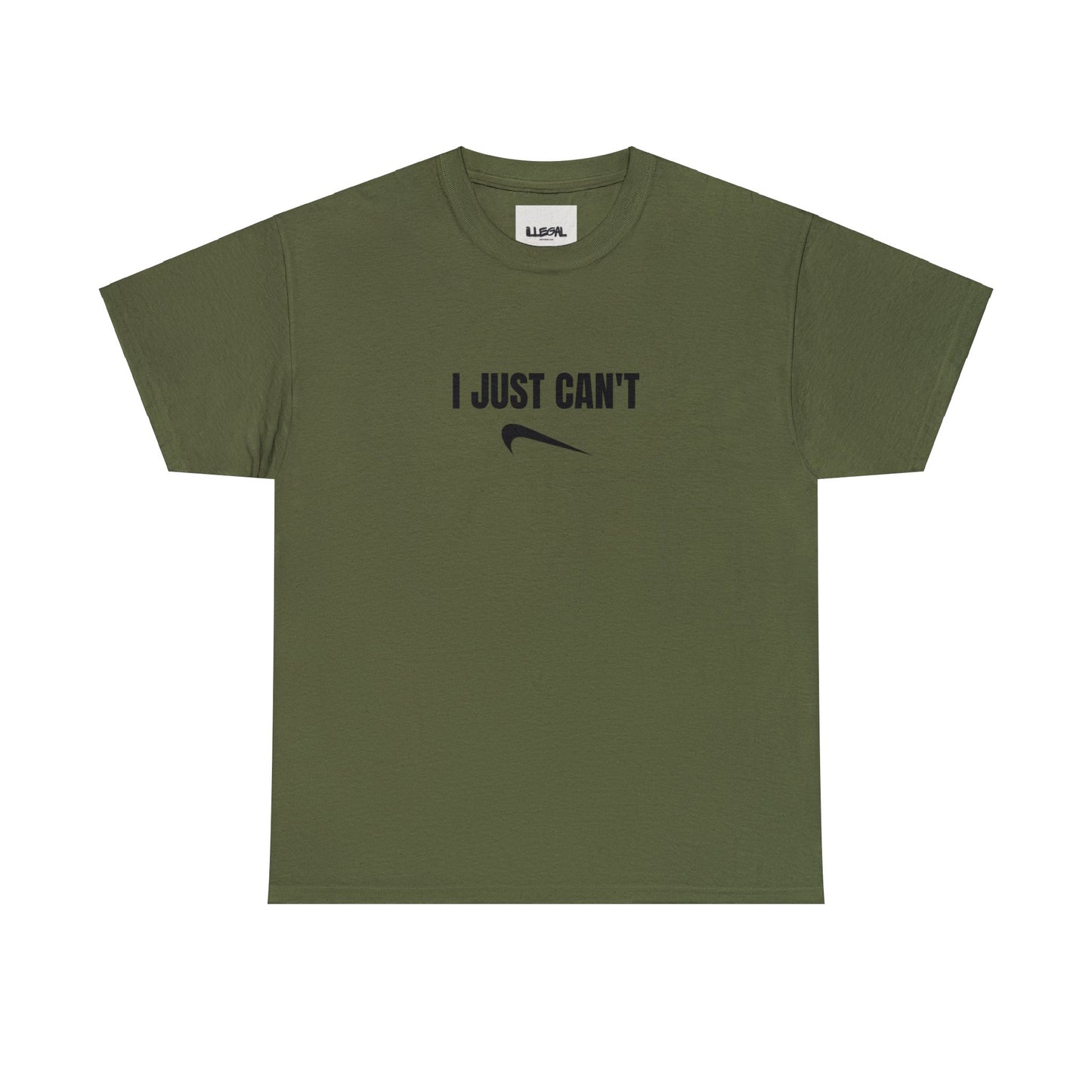 I Just Can't , Unisex Heavy Cotton Tee