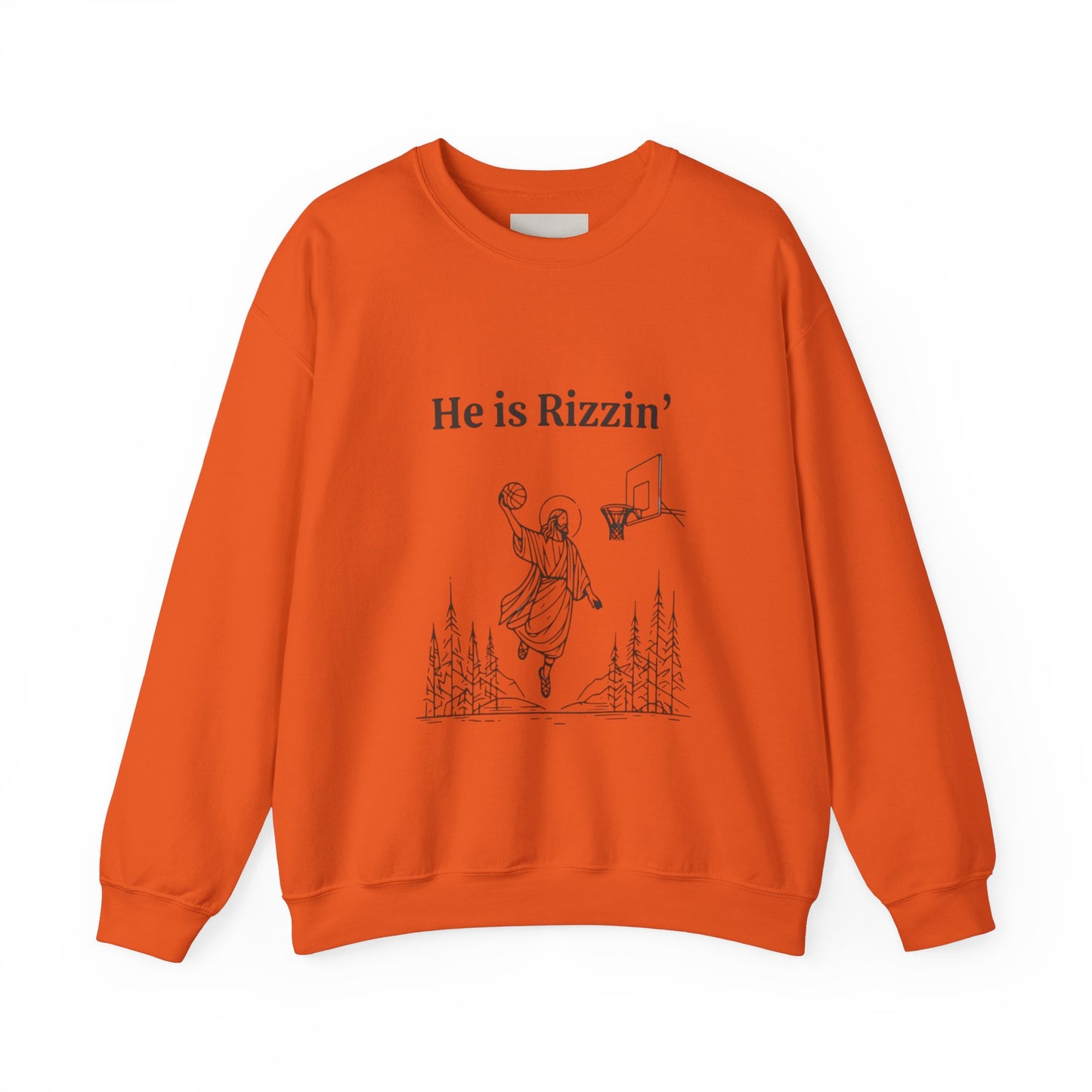 He is Rizzen, Unisex Heavy Cotton Sweatshirt