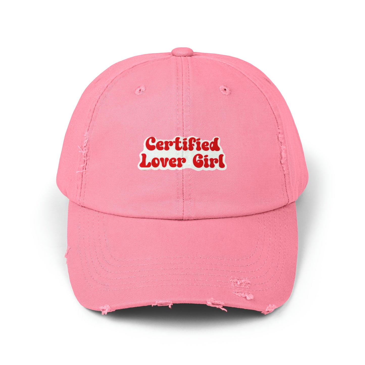 Certified Lover Girl, Drake inspired Unisex Distressed Cap
