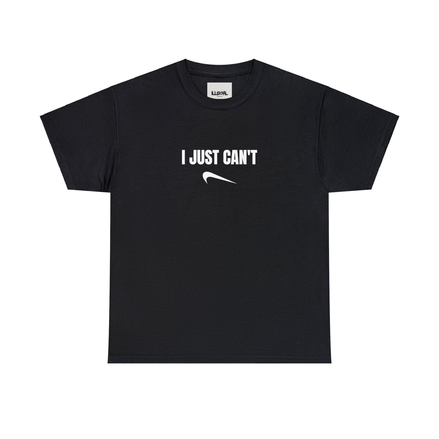 I Just Can't , Unisex Heavy Cotton Tee